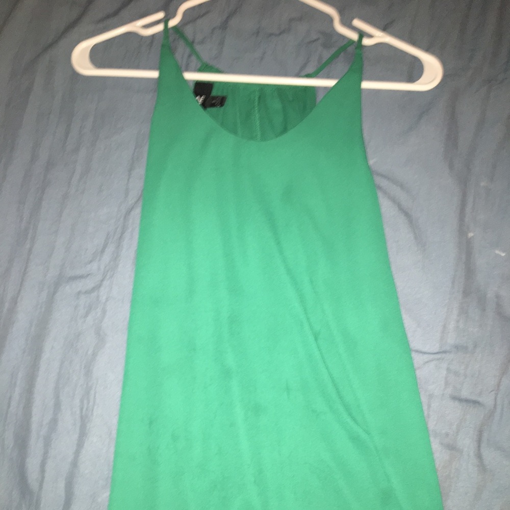 Emerald green tank top
